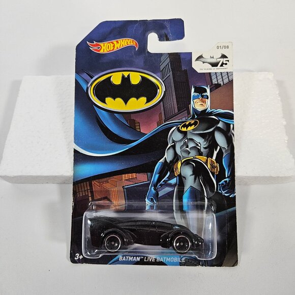 Hot Wheels 2014 Collectible 75 Years of Batman 5 Die-Cast Vehicles (Lot 11) - Picture 4 of 11